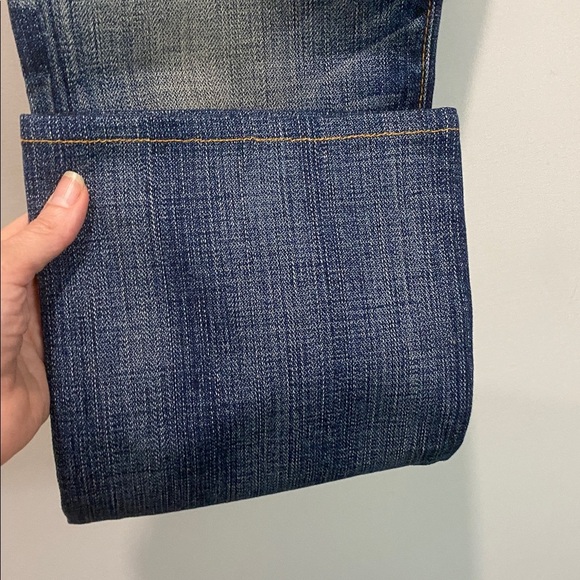 True Religion Women's Johnny Blue Low Rise Straight Leg Jeans NWT Size 28 - Picture 10 of 15